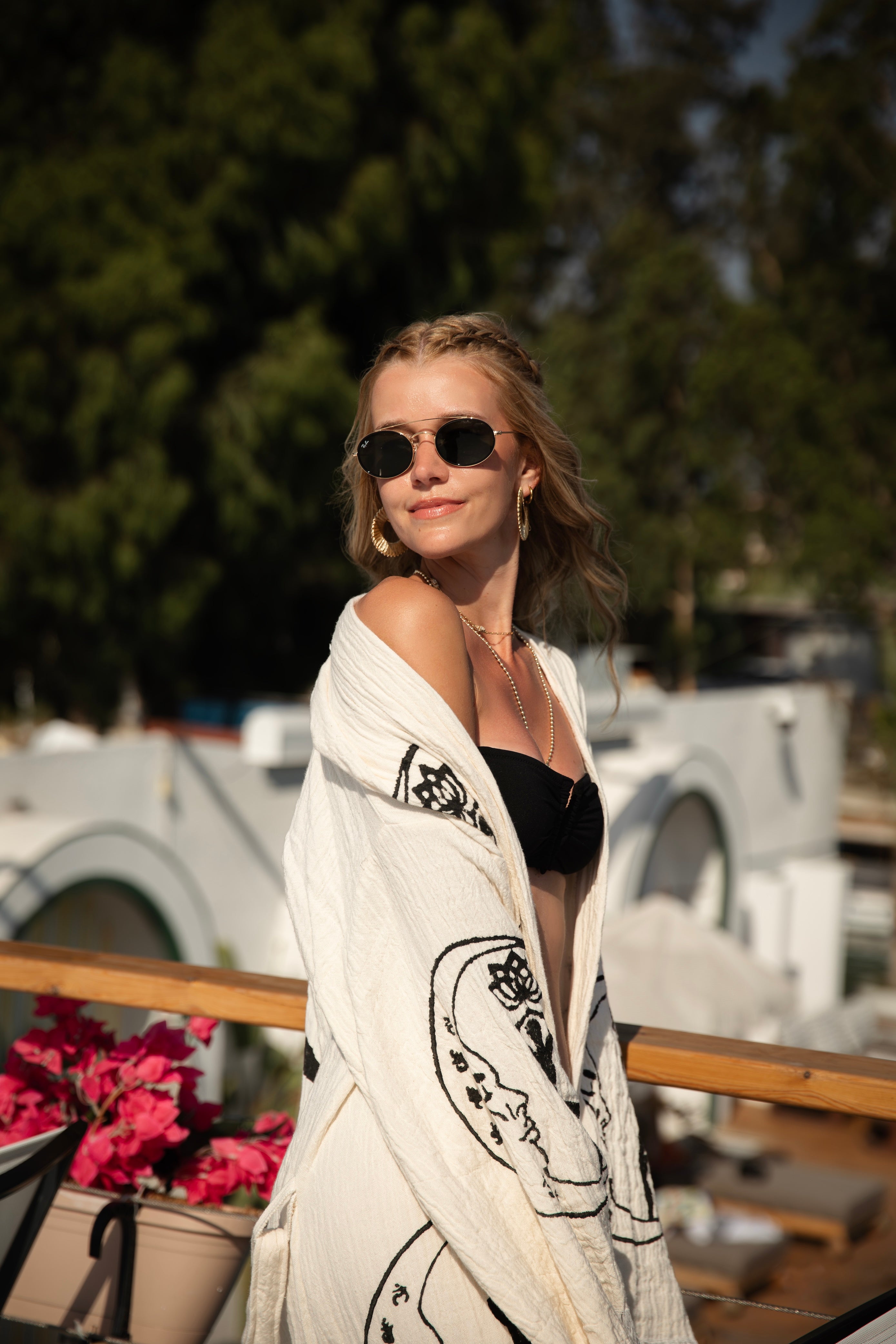 "NAMASTE" Kimono